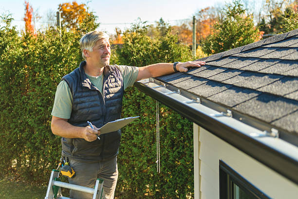 Professional Roof Replacement technician working in Tecumseh, MI